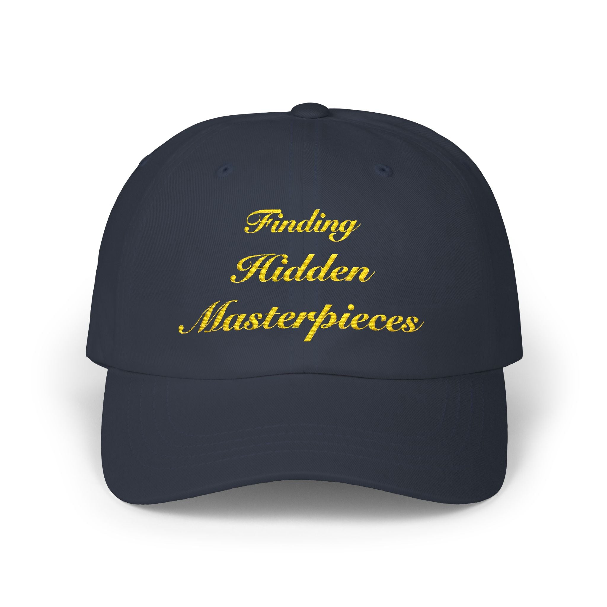 Finding Hidden Masterpieces Embroidered Cap