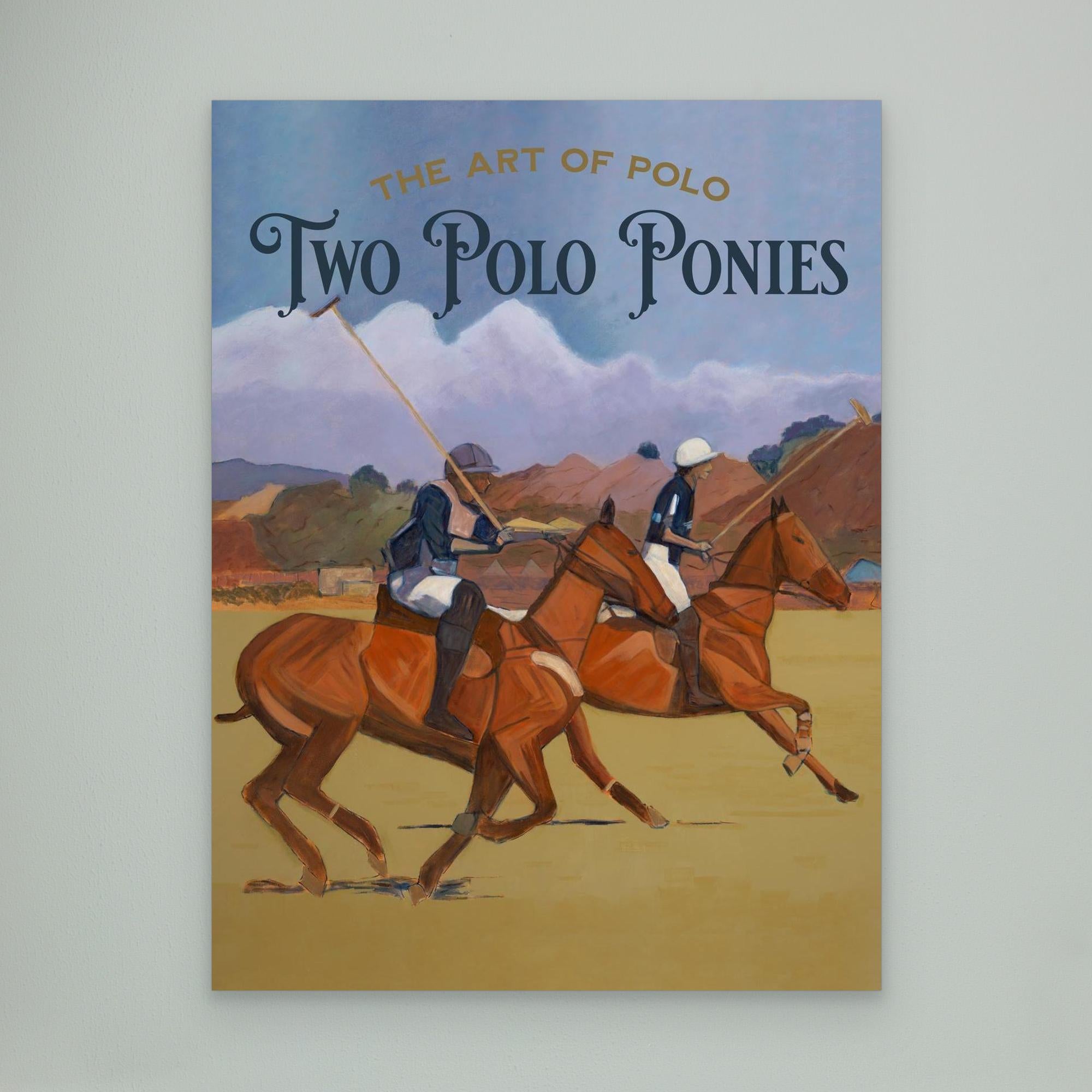 Two Polo Ponies