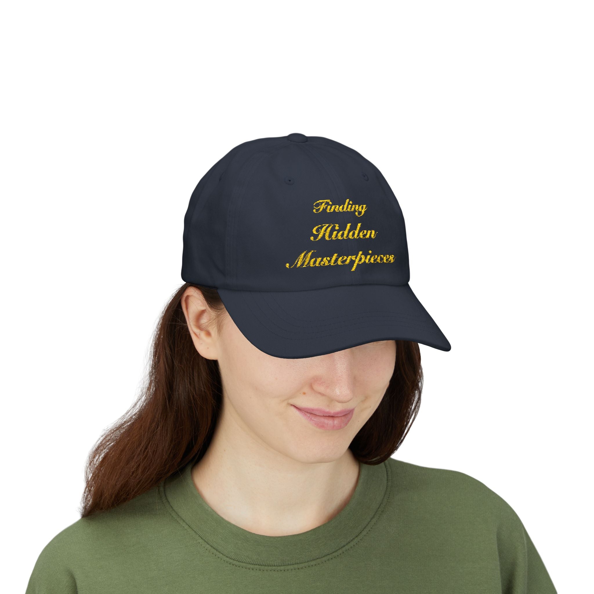 Finding Hidden Masterpieces Embroidered Cap