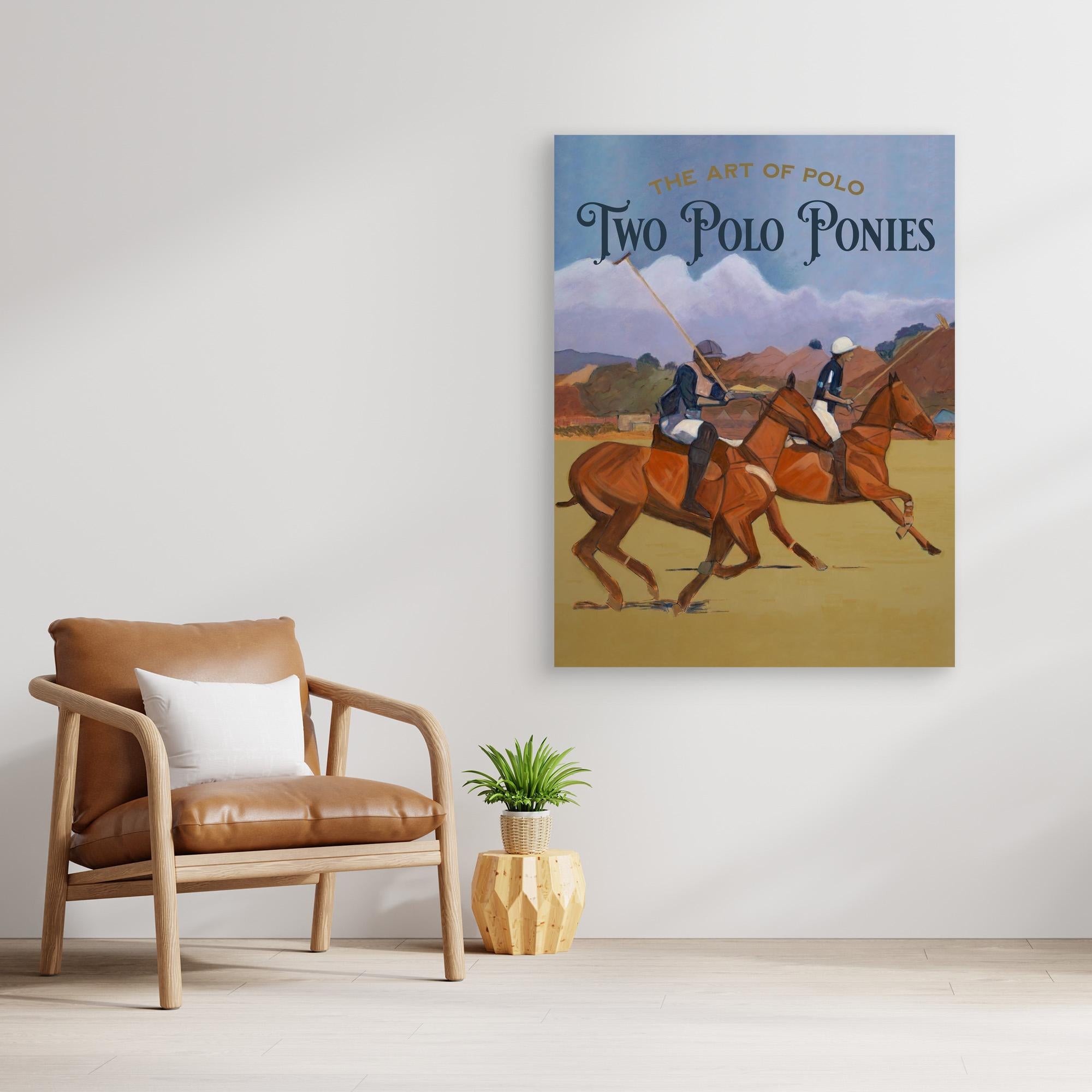 Two Polo Ponies