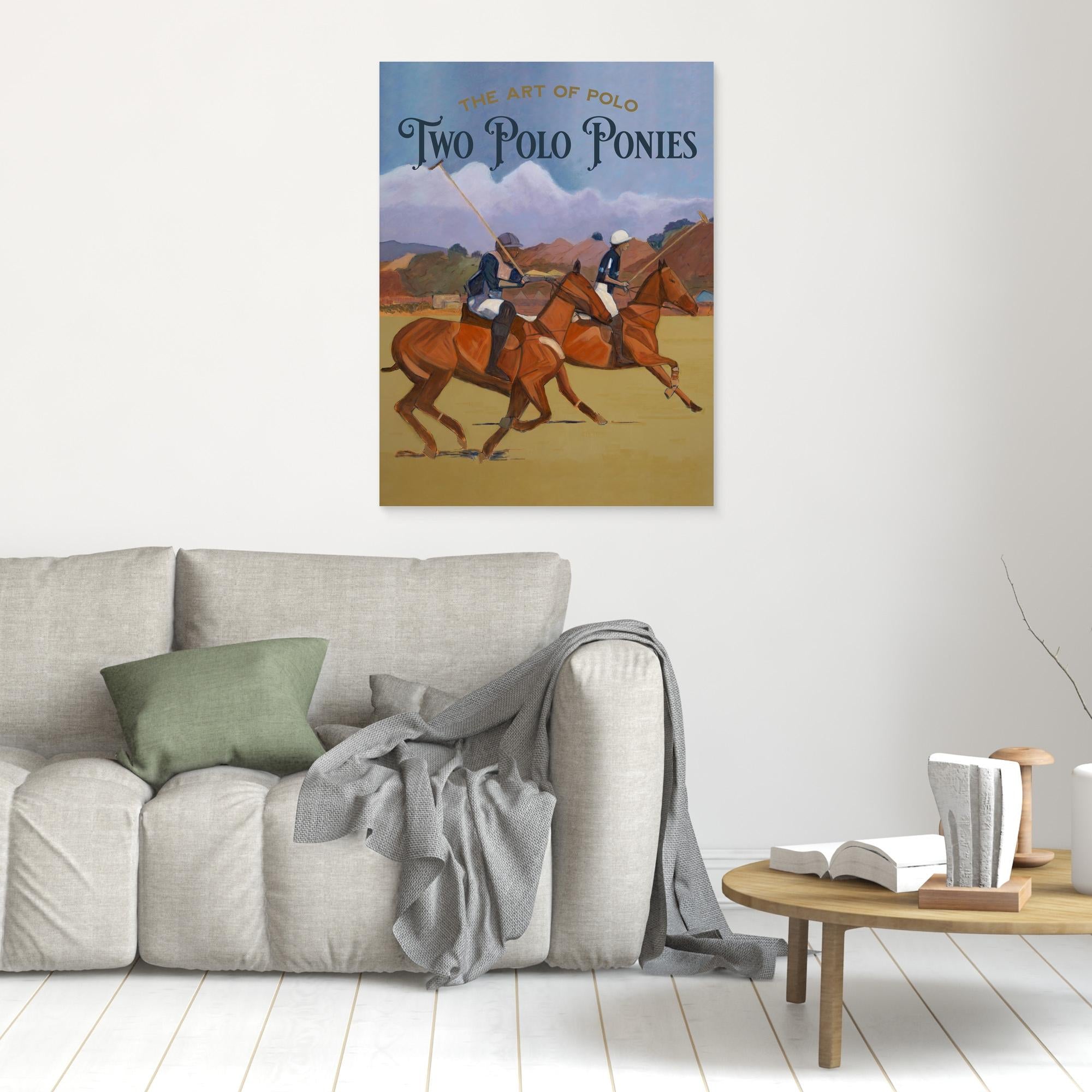 Two Polo Ponies