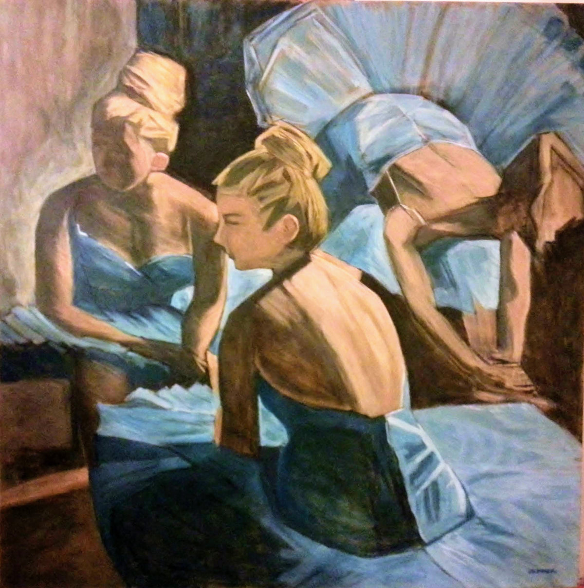 Étude in Blue by John Sumner, 2015