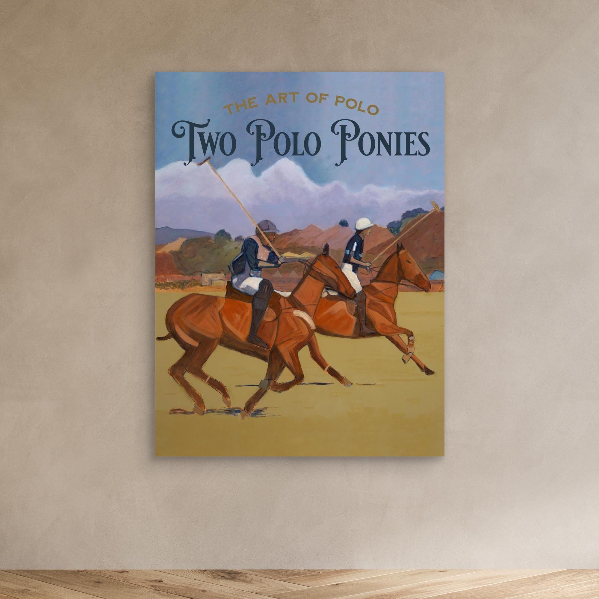 Two Polo Ponies