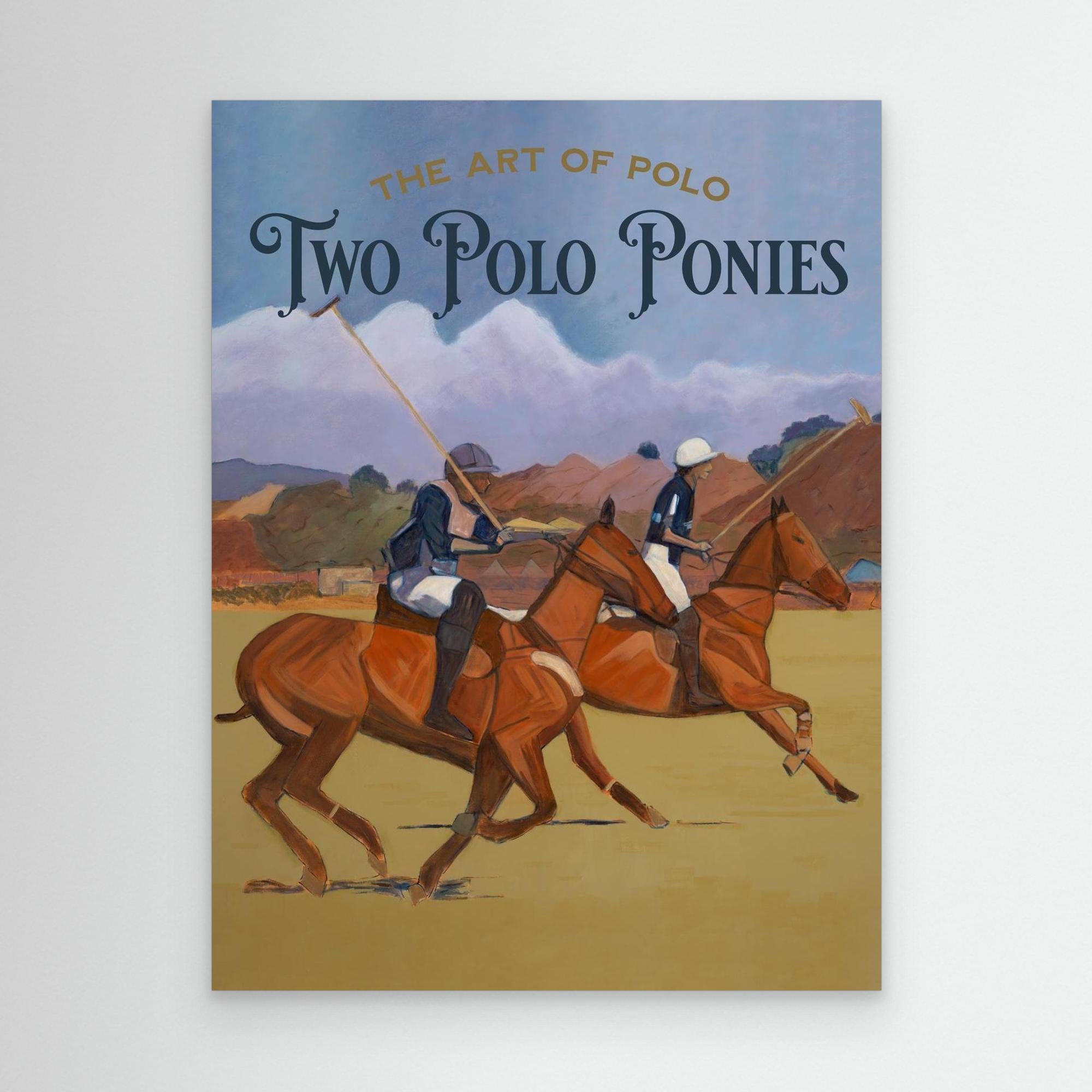 Two Polo Ponies